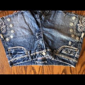 Jean shorts